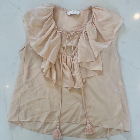 Chloe - Fresh Pink Blouse - Picture 4 of 5